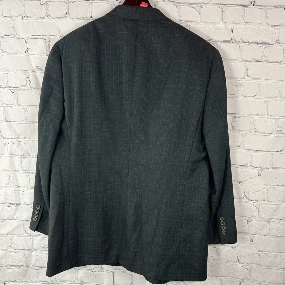Tommy Hilfiger Gray wool Sport Coat suit jacket Classic Design sz 46R